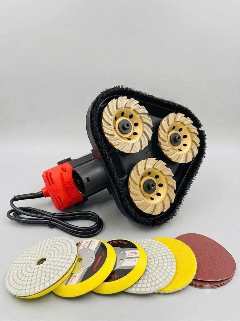 Máy Mài Cầm Tay 3 Đĩa Mài GS8230 – Thông Số, Giá Bán & Ứng Dụng Thi Công [Cập nhật 2026]
